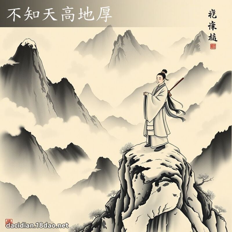 不知天高地厚 配图