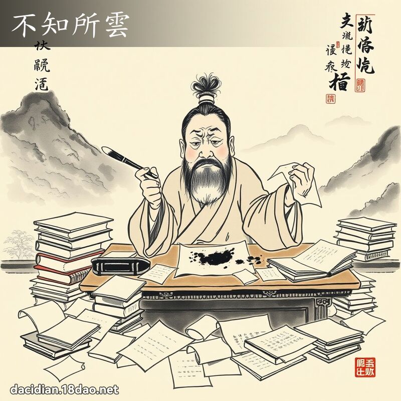 不知所云 配图