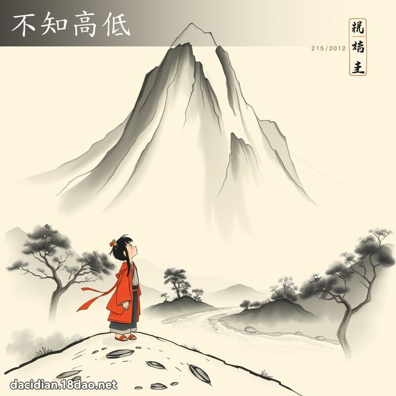 不知高低 配图