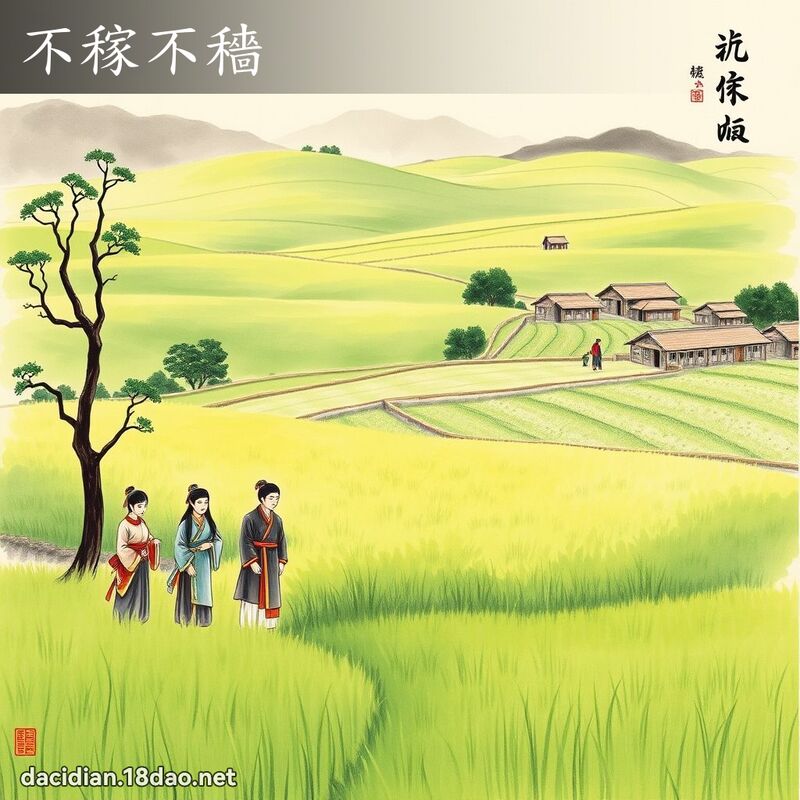 不稼不穡 配图
