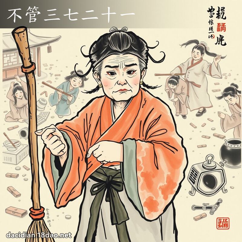 不管三七二十一 配图