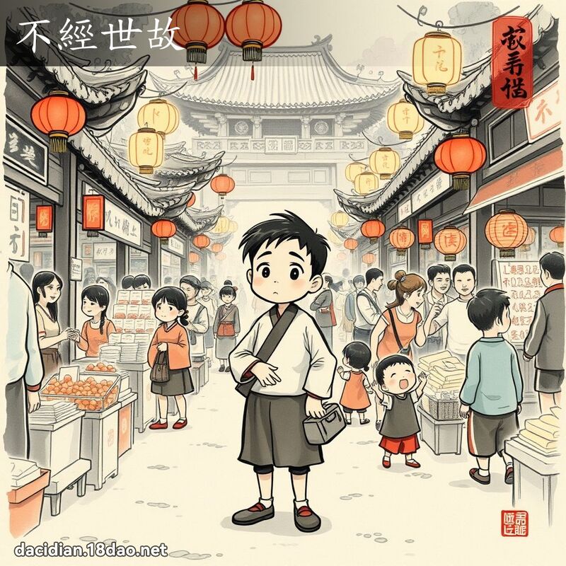 不经世故 配图