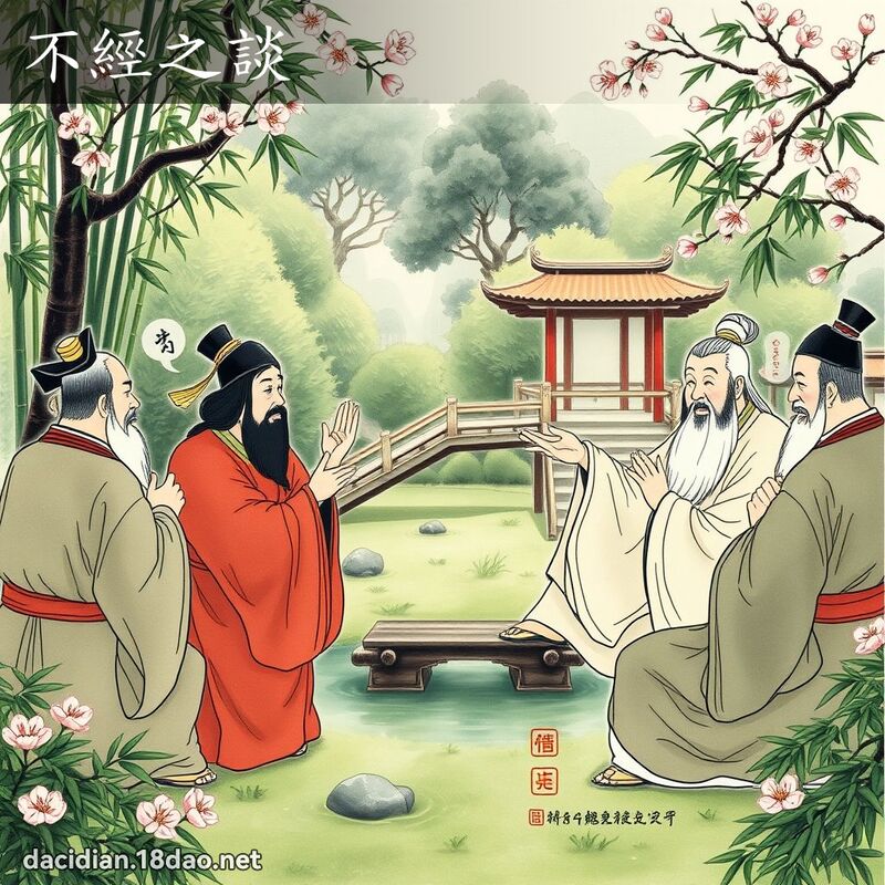 不经之谈 配图