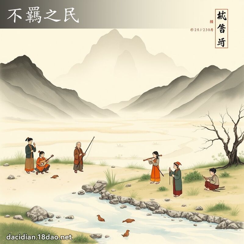 不羈之民 配图