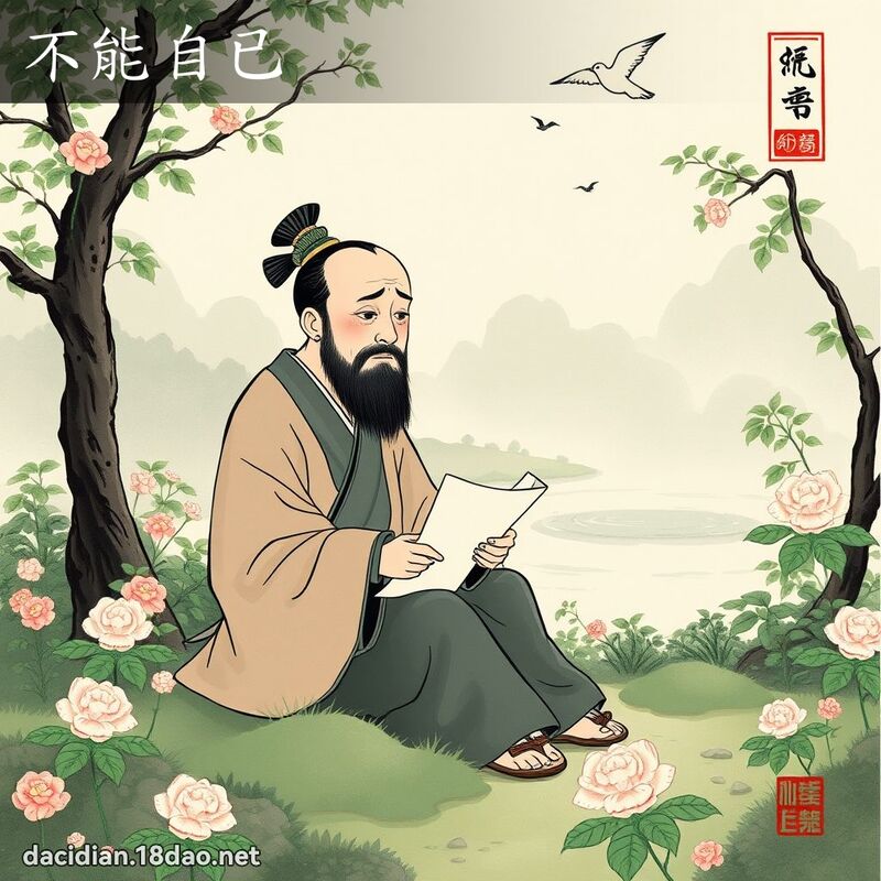 不能自已 配图