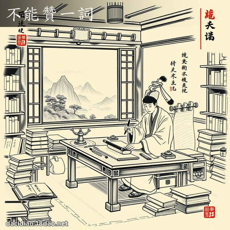 不能赞一词 配图