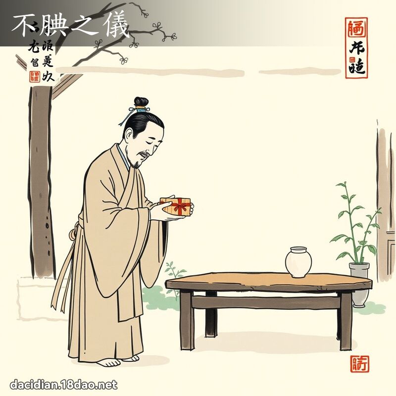 不腆之仪 配图