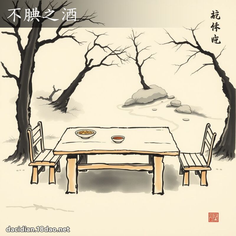 不腆之酒 配图