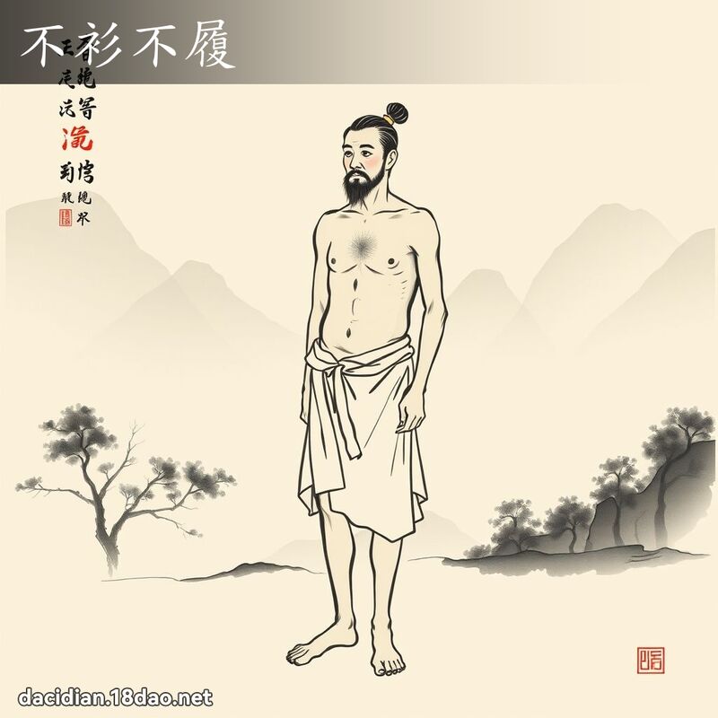 不衫不履 配图