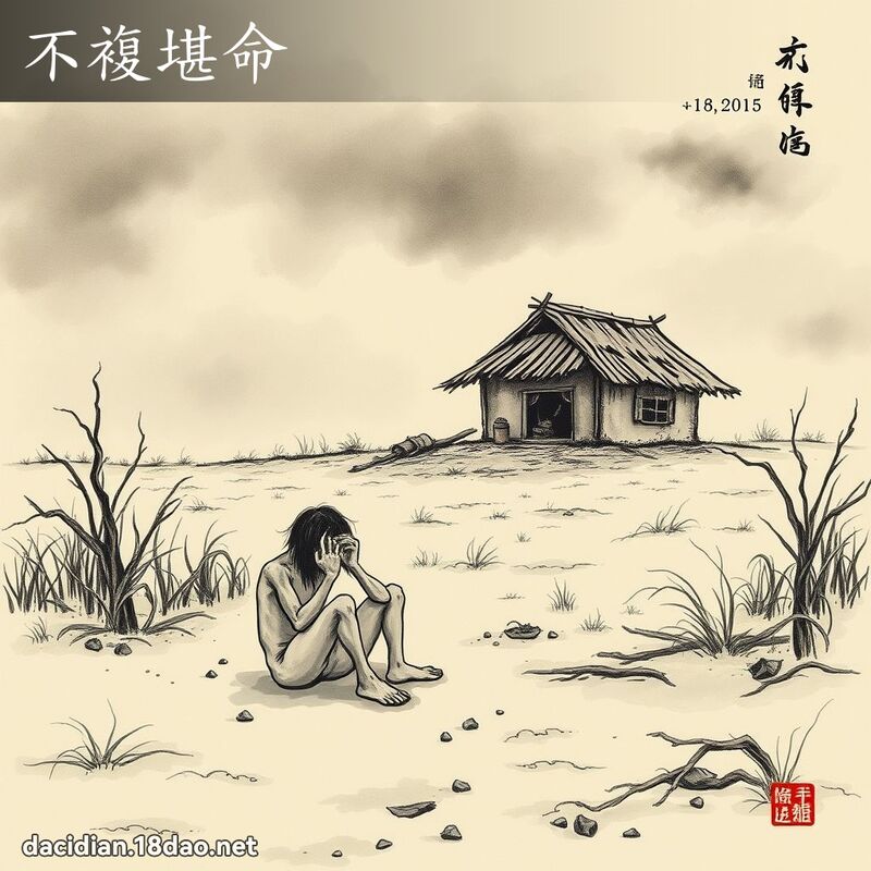 不复堪命 配图