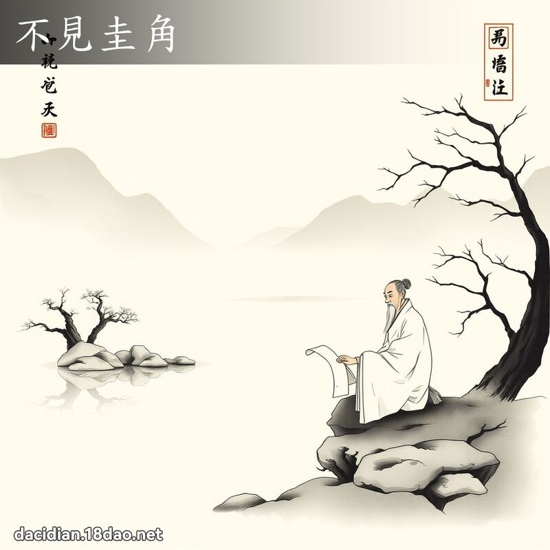 不见圭角 配图
