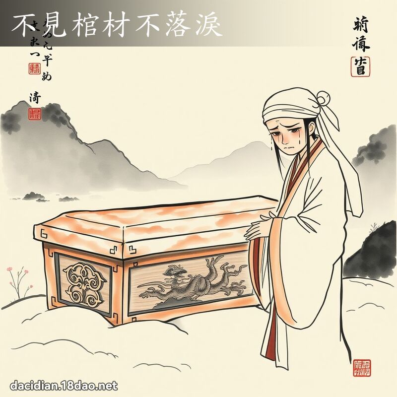 不见棺材不落泪 配图