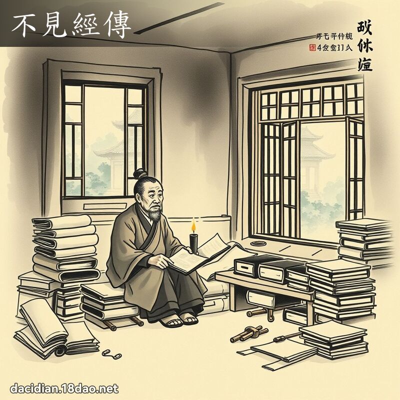 不见经传 配图