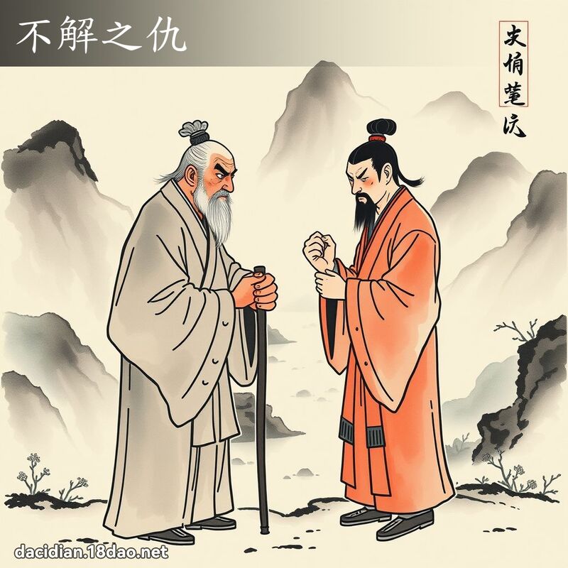 不解之仇 配图