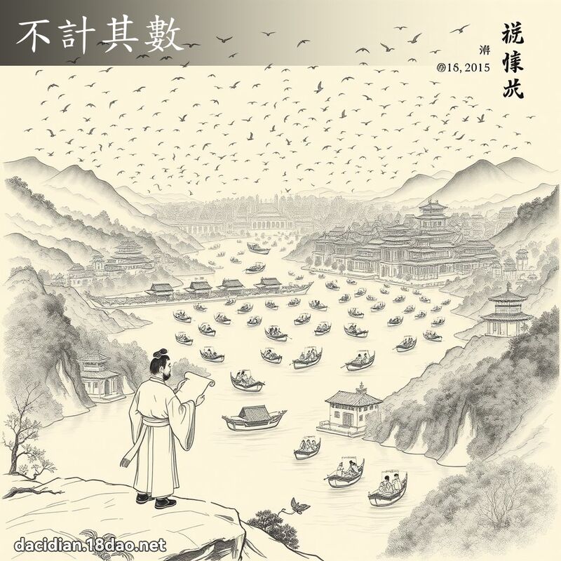 不计其数 配图
