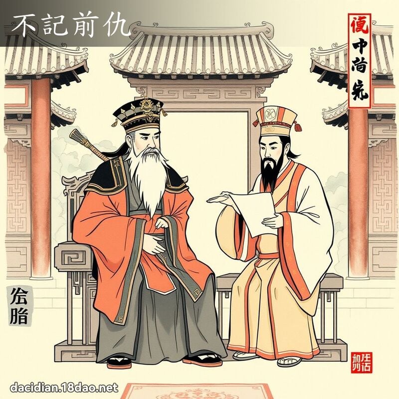 不记前仇 配图