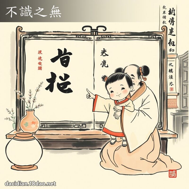 不识之无 配图