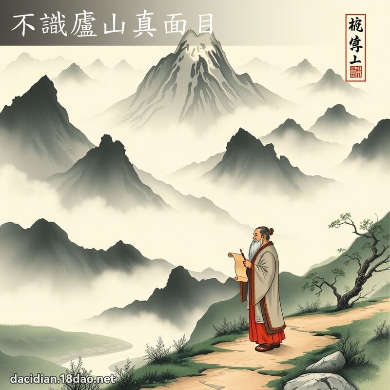 不识庐山真面目 配图