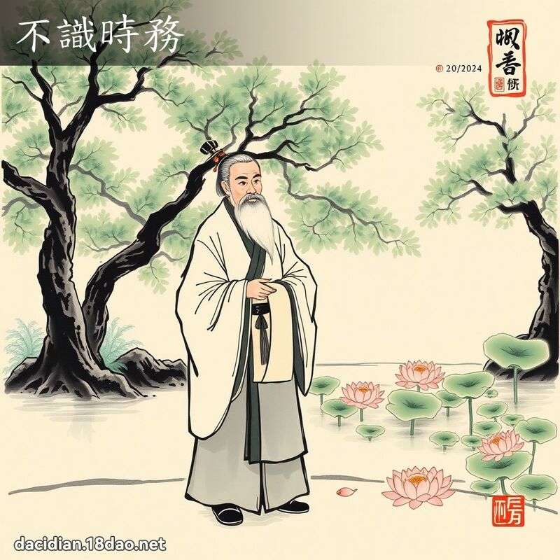 不识时务 配图