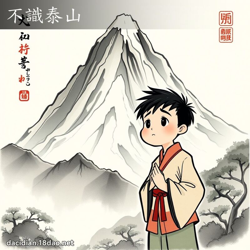 不识泰山 配图