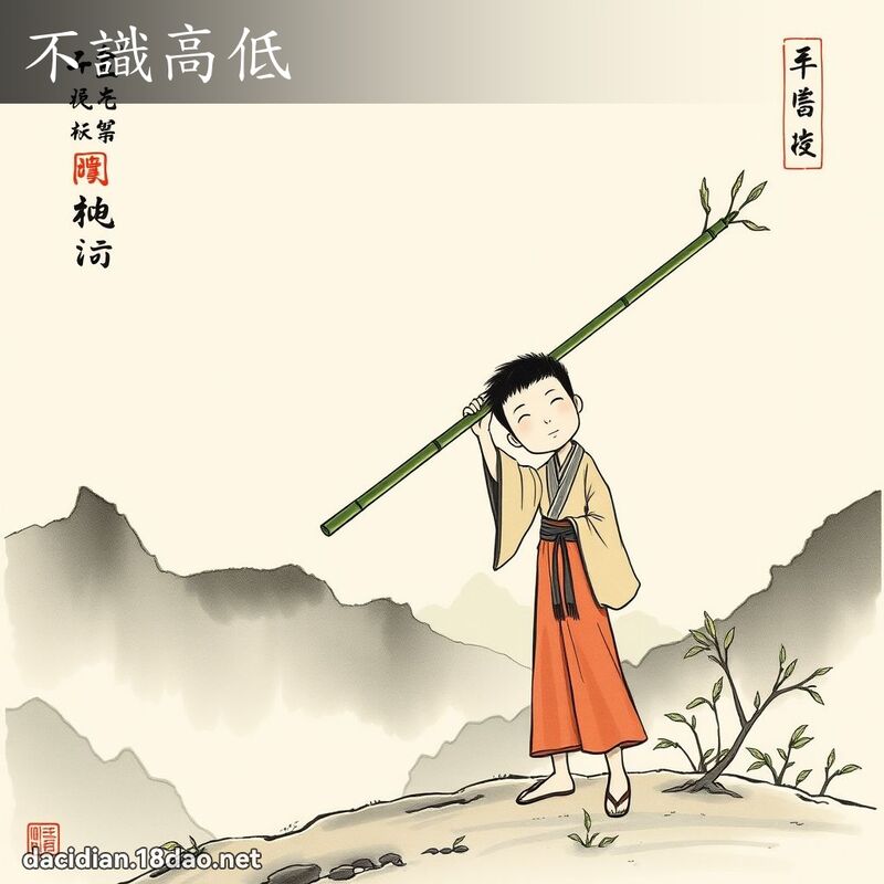 不识高低 配图
