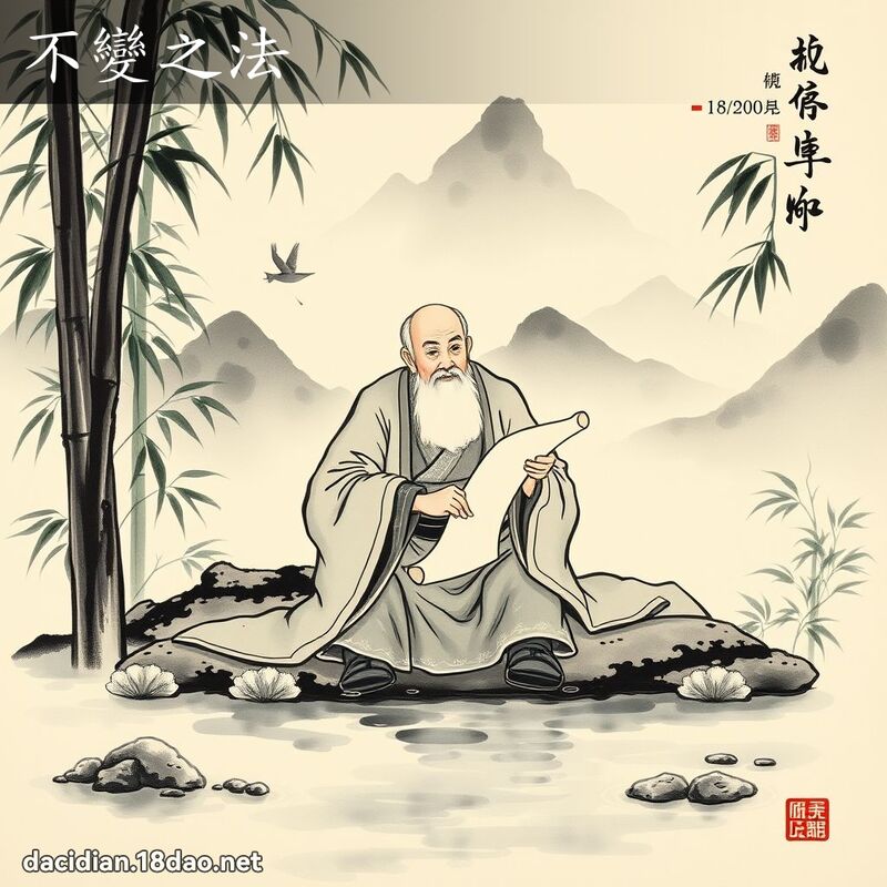 不变之法 配图