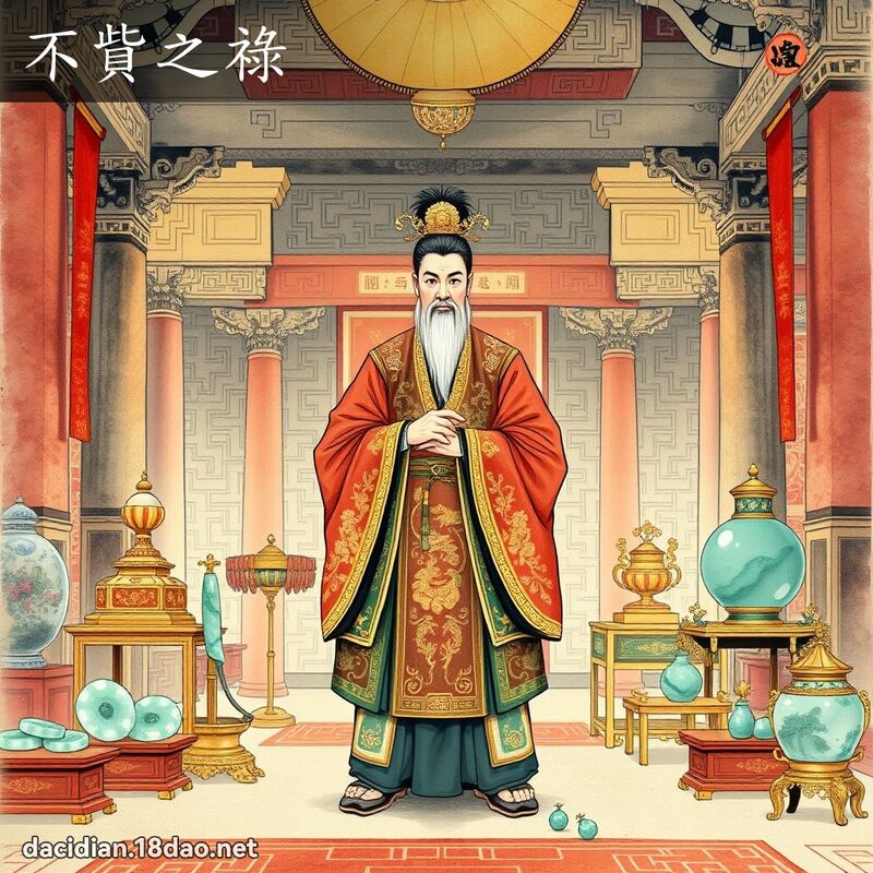不貲之禄 配图