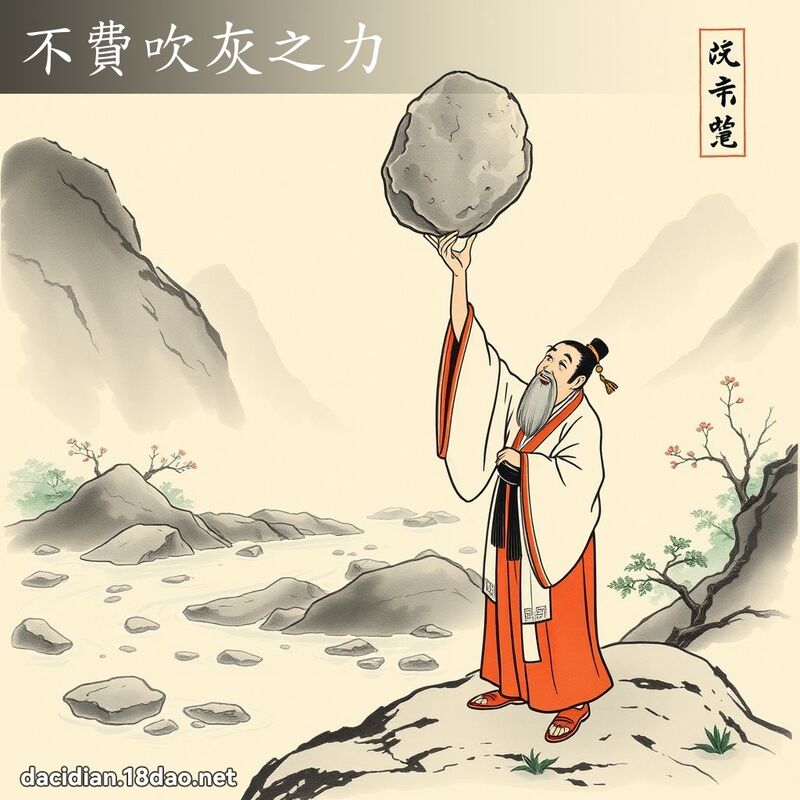 不费吹灰之力 配图