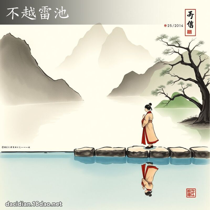不越雷池 配图