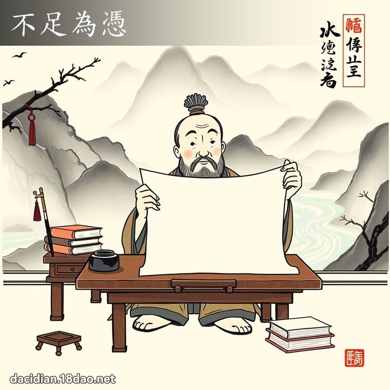 不足为凭 配图