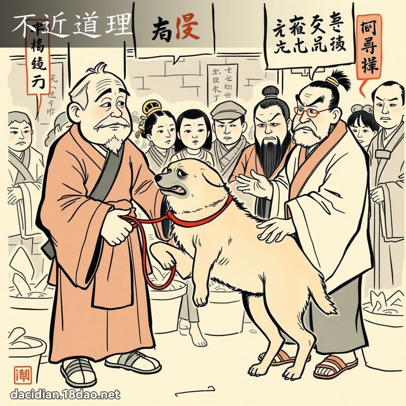 不近道理 配图