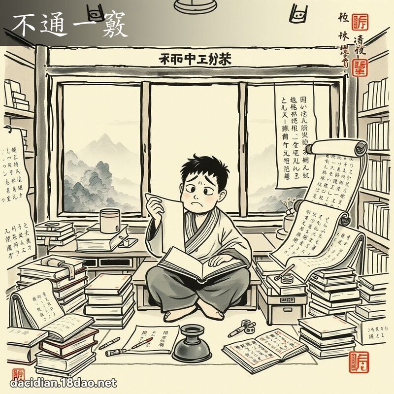 不通一窍 配图