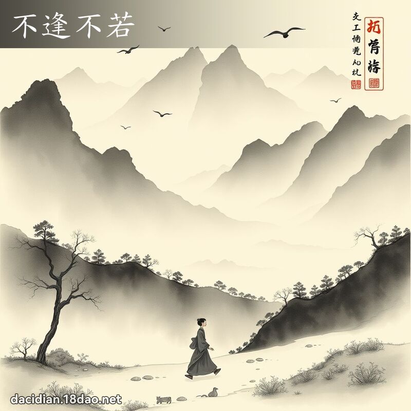 不逢不若 配图