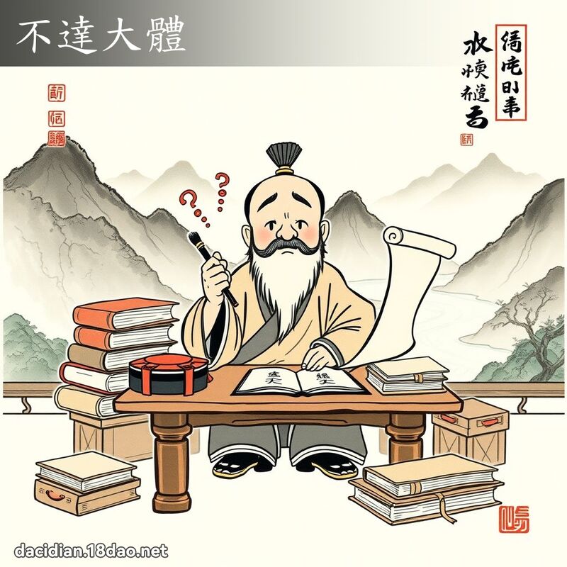 不达大体 配图