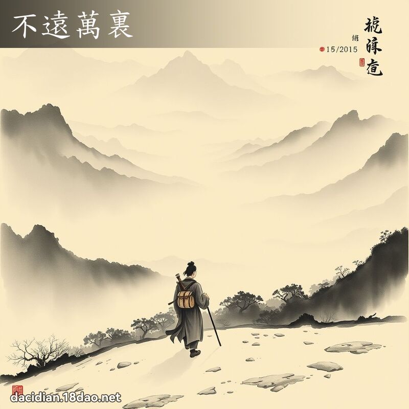 不远万裏 配图