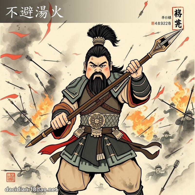 不避汤火 配图
