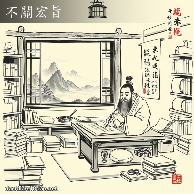 不关宏旨 配图