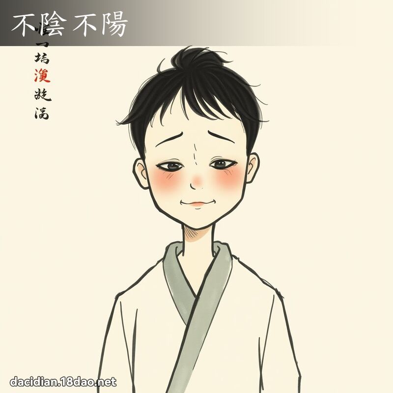 不阴不阳 配图