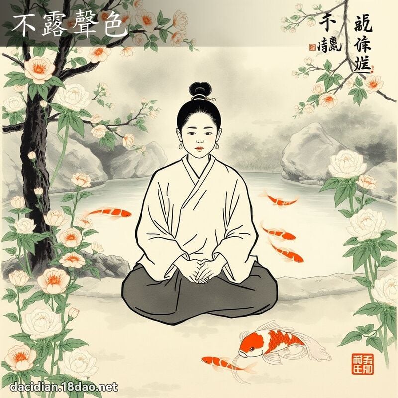 不露声色 配图