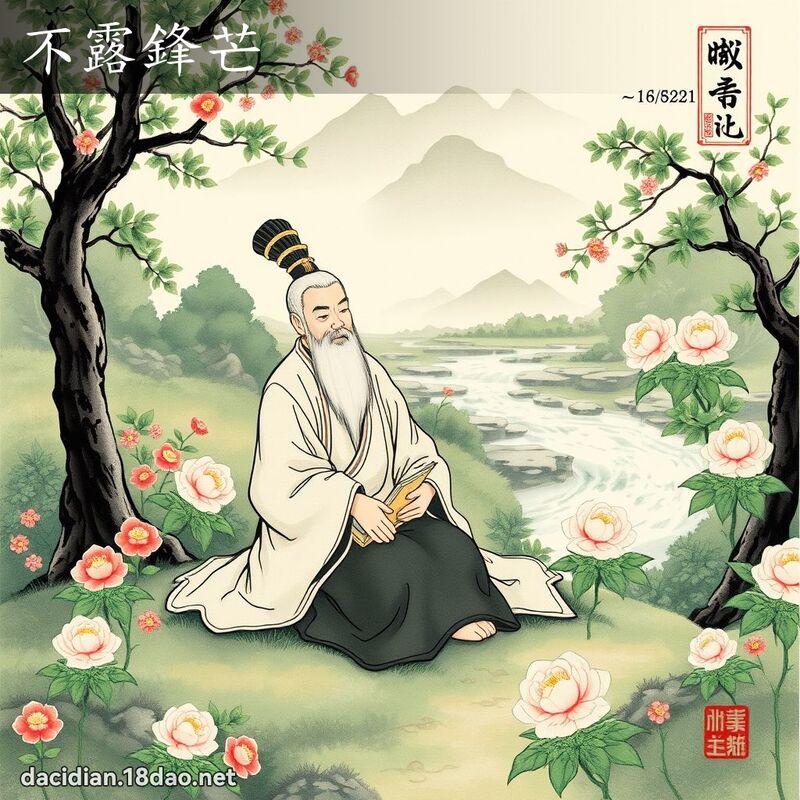 不露锋芒 配图