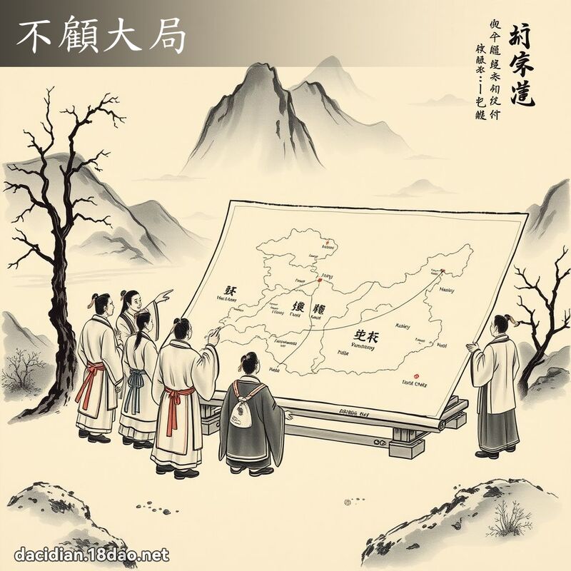 不顾大局 配图