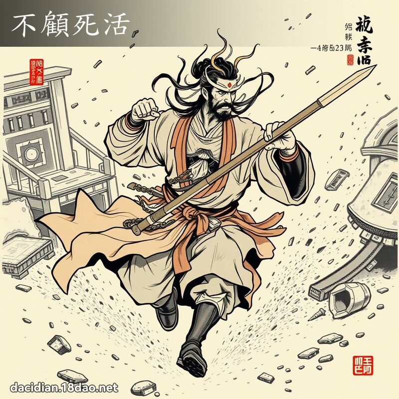 不顾死活 配图