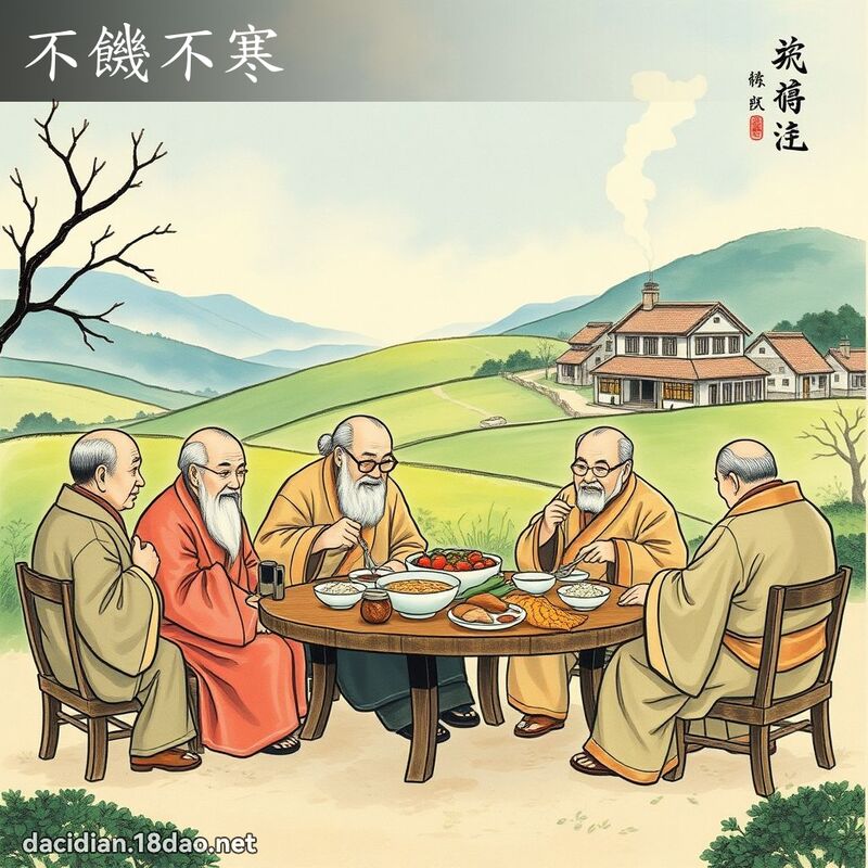 不饥不寒 配图