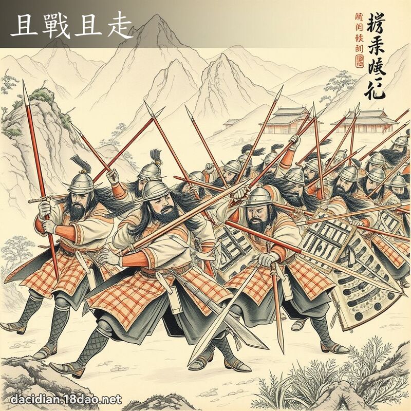 且战且走 配图