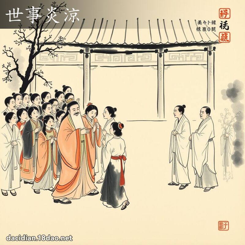 世事炎凉 配图