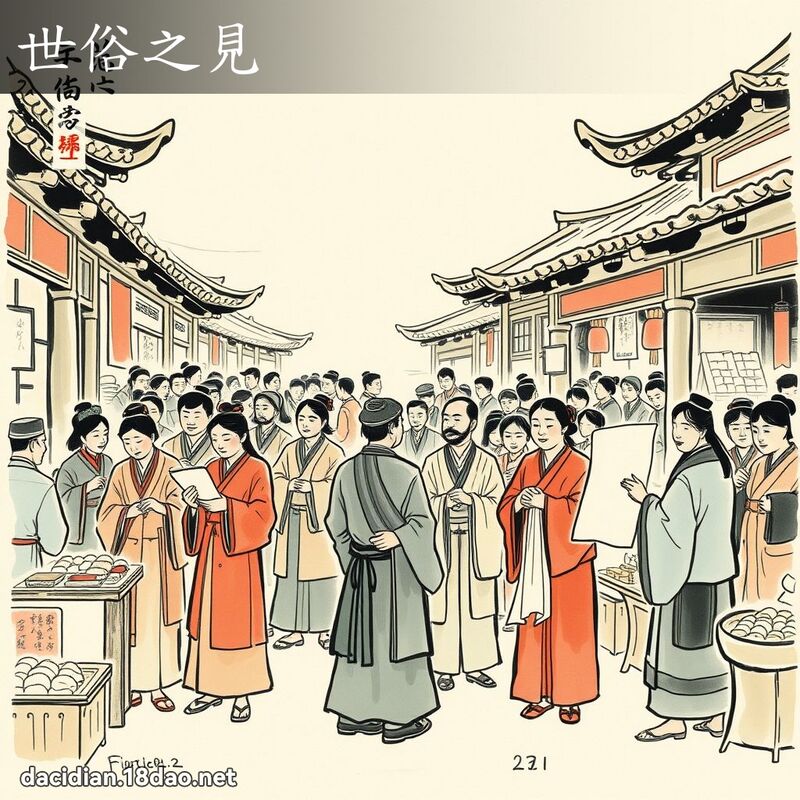 世俗之见 配图