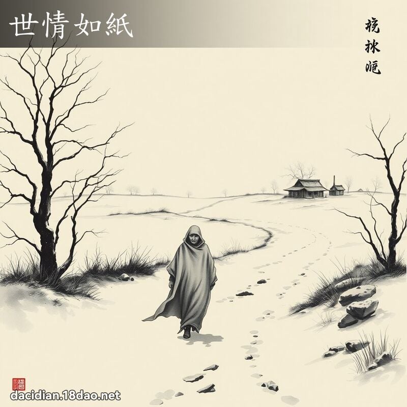 世情如纸 配图