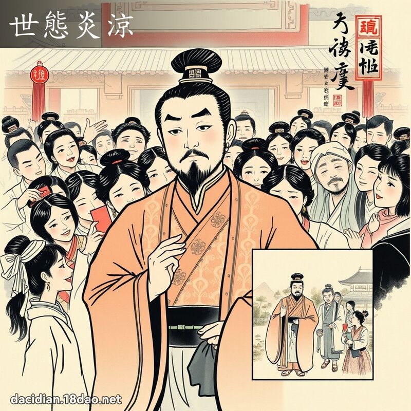 世态炎凉 配图