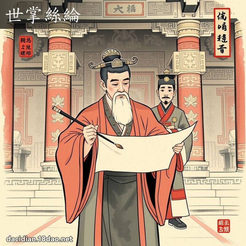 世掌丝纶 配图