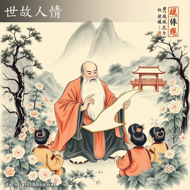 世故人情 配图